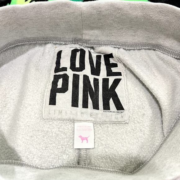 Vintage Victoria's Secret PINK Sequin Capri Sweats Joggers Size S - Picture 6 of 6